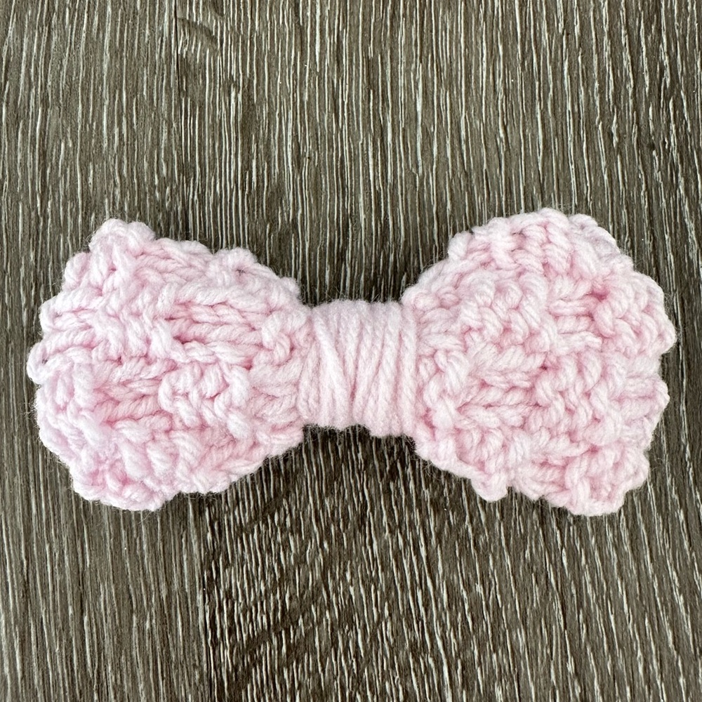 Handmade Blush Pink Hair Bow